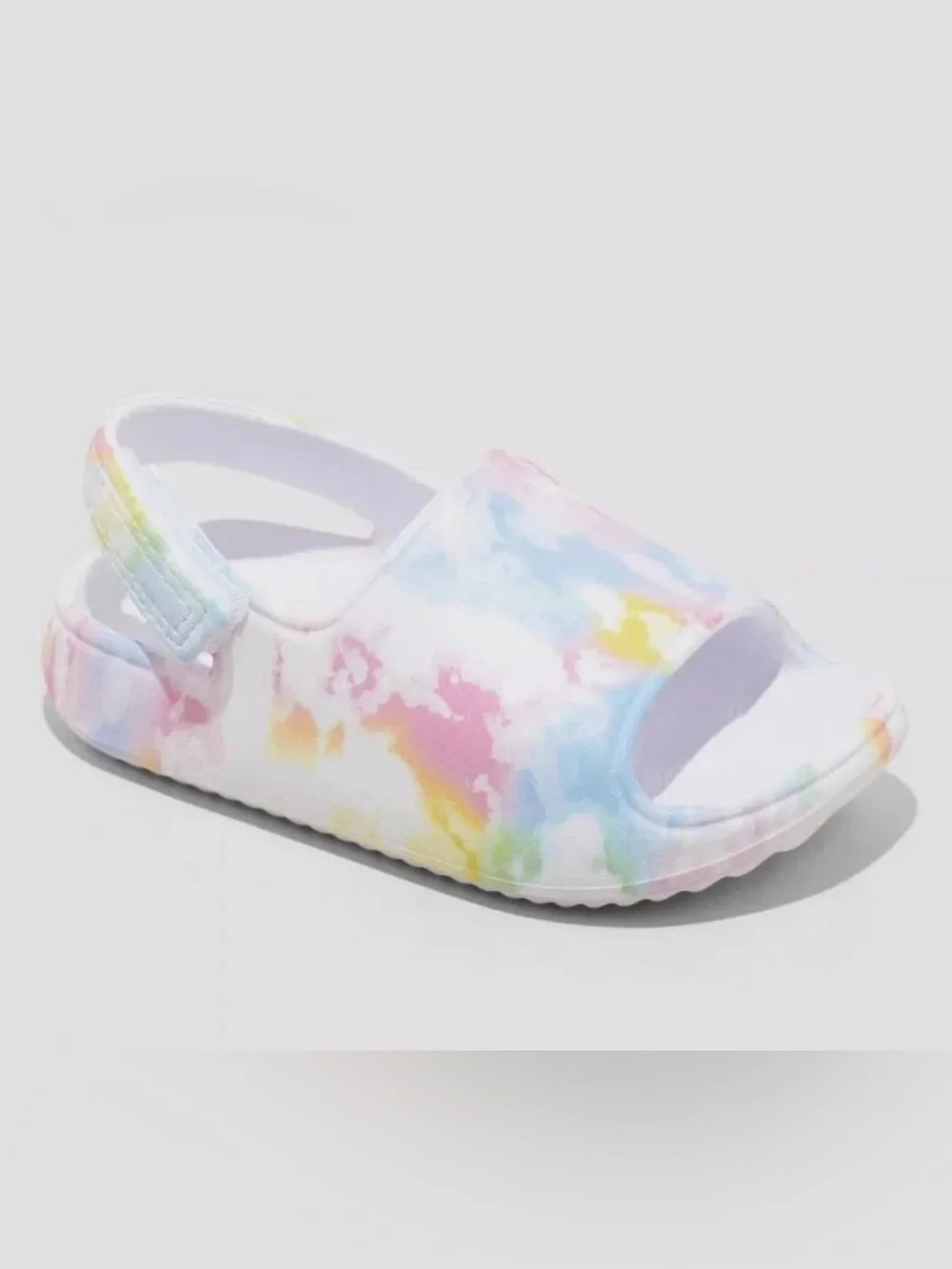 Little Girls Tie-Dye Toddler Beck Footbed Sandals Cat & Jack Size 10T New w/ Tag